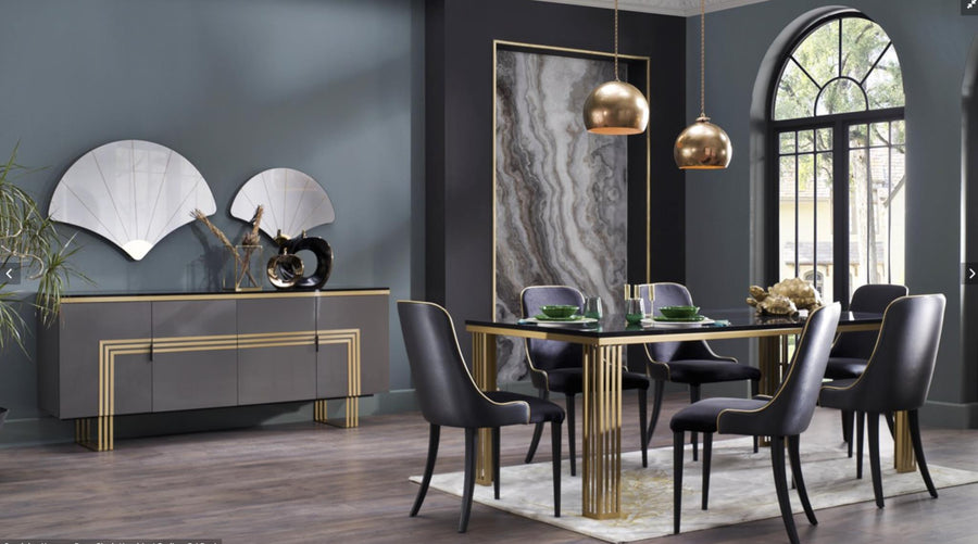 Stylish Carlino Dining Chairs: Comfort & Durability