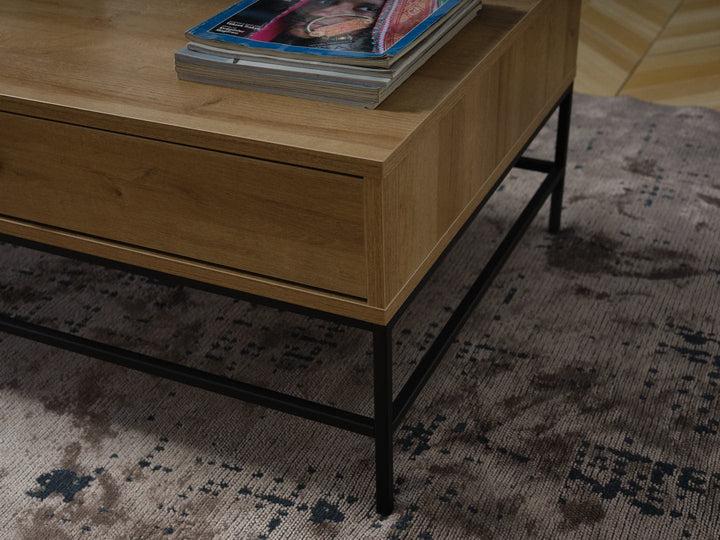 Contemporary Chic: Drift Coffee Table - Sharp Contrast