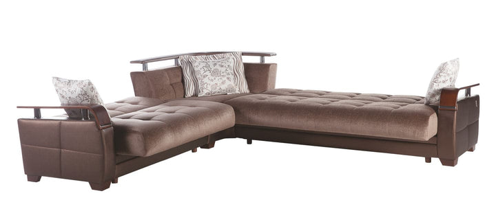Comfortable and Spacious Seating by Natural Sectional