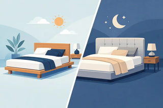 Platform Bed vs Upholstered Bed Bellona USA