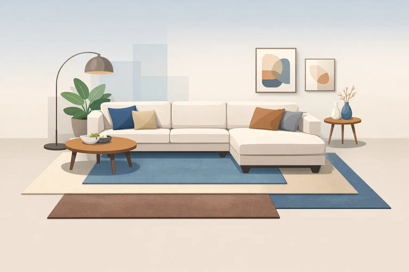 What Size Rug Under Sectional Sofa Works Best?