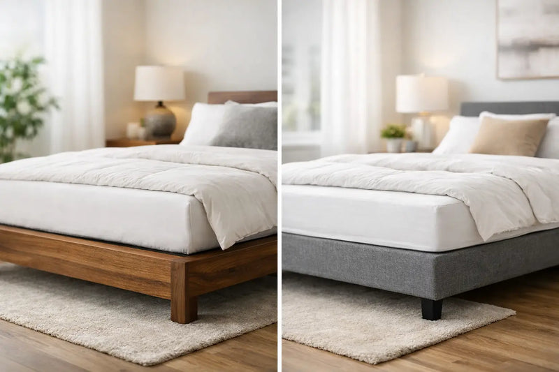 Platform Bed vs Box Spring Support Bellona USA