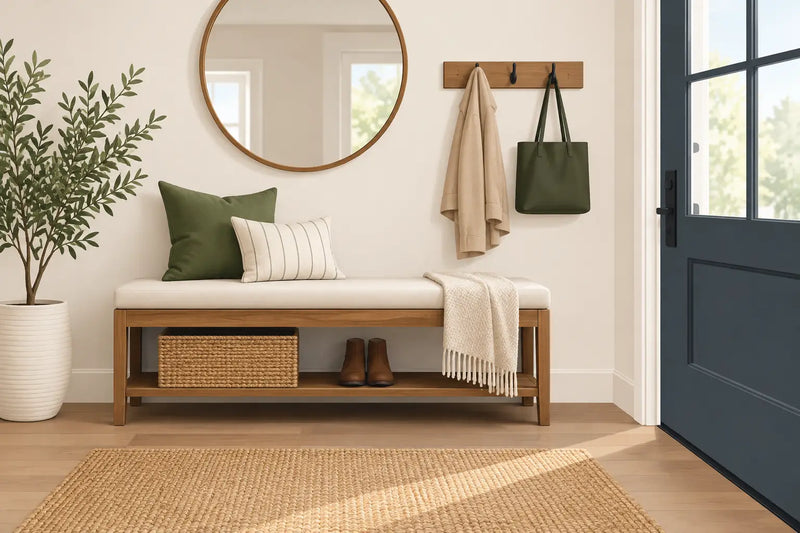 Entryway Bench Guide for a Polished First Impression