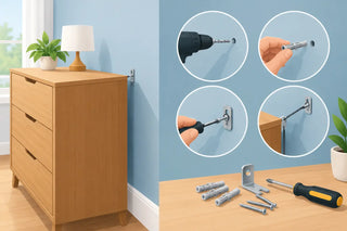 How to Install Furniture Wall Anchors Safely