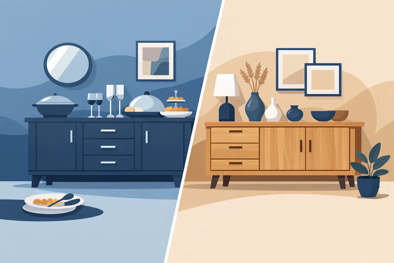 Buffet vs Sideboard Difference Explained