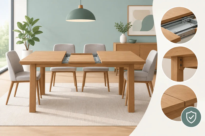 Are Extendable Tables Sturdy? What to Check