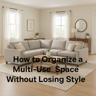 how to organize a multi use space