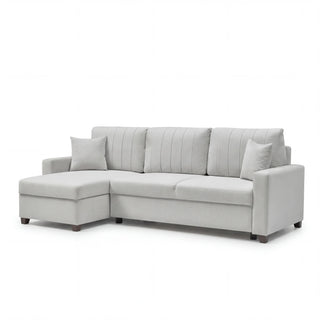 MOCCA Sectional (Cream) Performance Fabric
