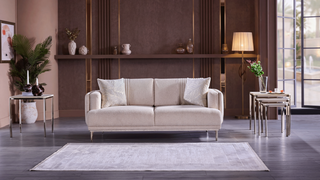 MARIETTA Living Room Set (Linka Beige)