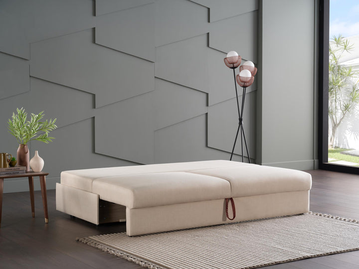 Sleek Ava sleeper sofa enhancing any room’s decor.