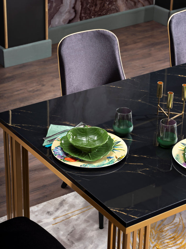 Sleek and Polished: Carlino Dining Table