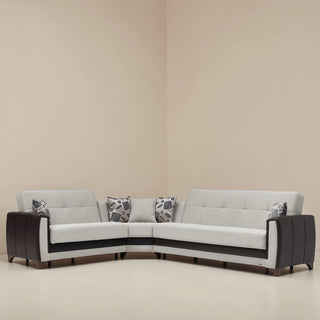 DUBLIN Sleeper Sectional (Cream) Bellona