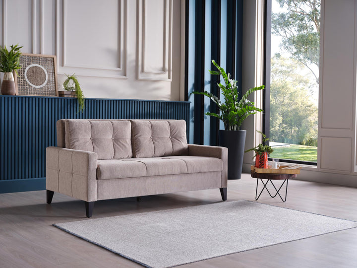 Chenille Upholstered Armchair: Sidney Living Room Set