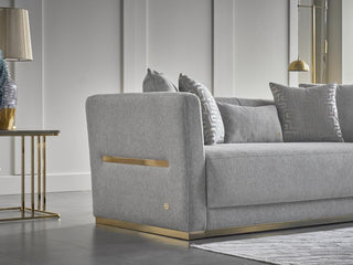 Monroe Living Room-3 PCS Jadore Basic Gray