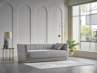 Monroe Living Room-3 PCS Jadore Basic Gray