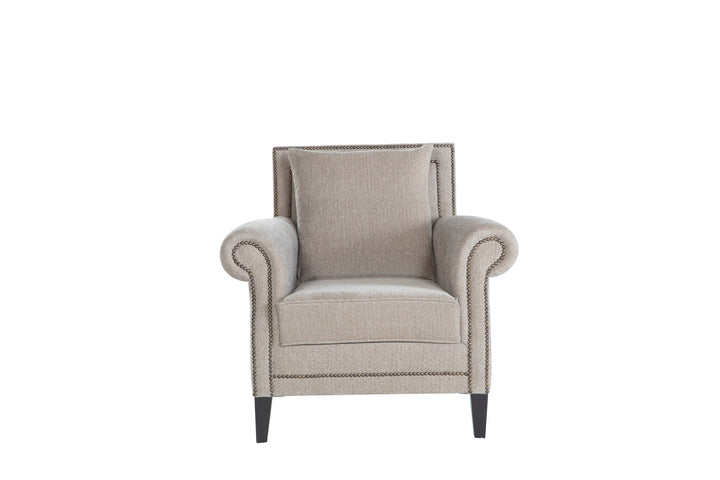 Comfortable Java Accent Chair: High-density foam for ultimate relaxation