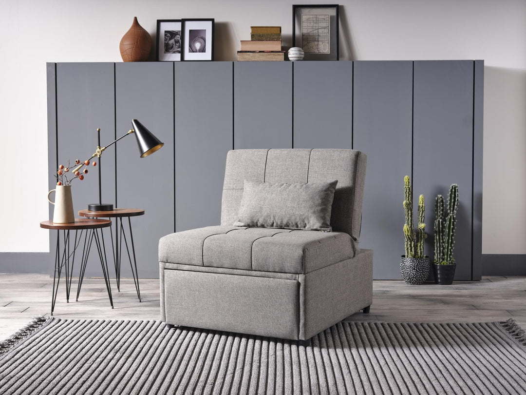Versatile Mellow Chair: Modern style with a twin sleeper option, ideal for hosting guests