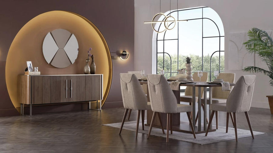Elegant Mirante Dining Table with timeless design