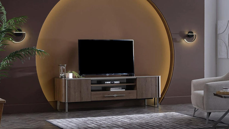 Sleek Mirante TV Stand in modern design