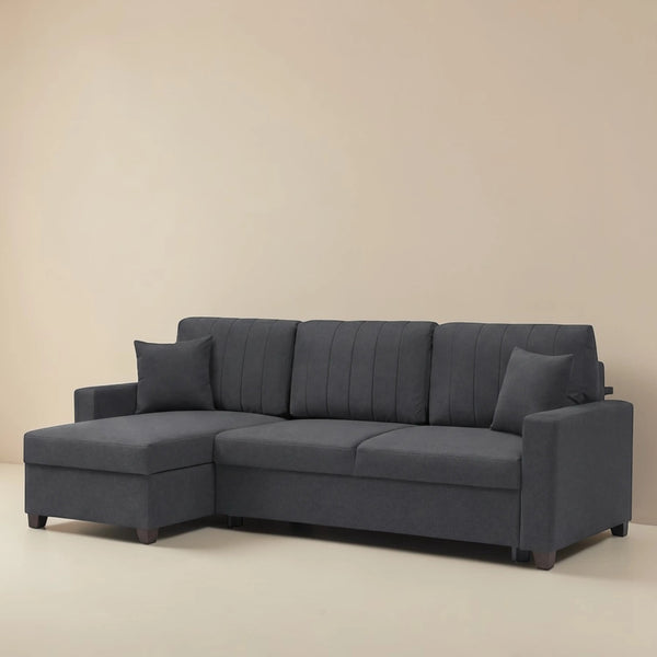 MOCCA Sectional (Charcoal) Performance Fabric Bellona