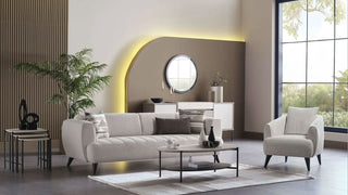 MONA 3 SEAT SLEEPER (NIVA BEIGE)