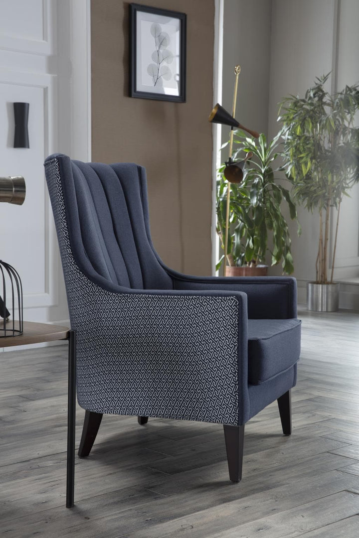 Classic Palmer Armchair: Designed with high-density foam for lasting comfort and traditional style