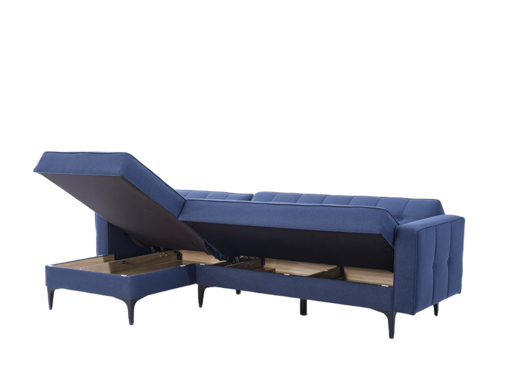 Versatile Parker Sectional: Ideal for any home, offering both style and ample seating space