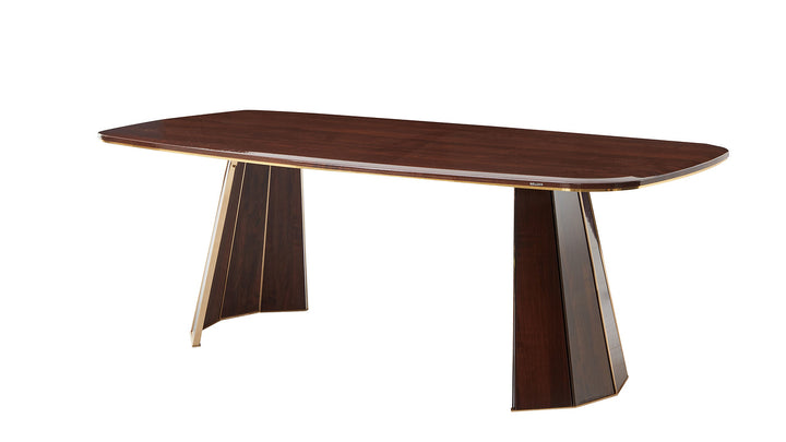 Plaza Dining Table by Bellona: A modern, elegant design that enhances any dining room with luxury.
