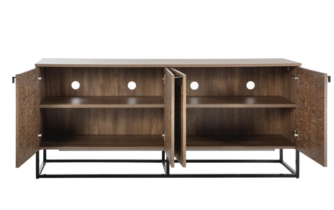 Avenir's upscale console: Ideal for organization and chic display