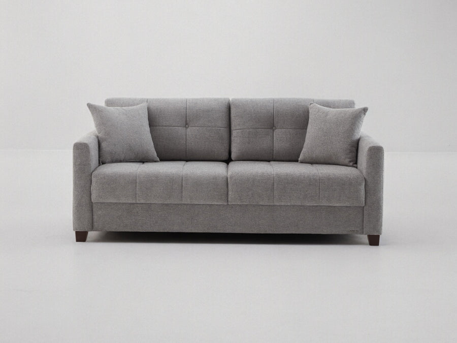 Modern Fabric Queen Sleeper Sofa: Twinsoft Collection