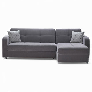 Sofá cama seccional en forma de L Vision de 2 piezas – 102” de ancho, chaise reversible, comodidad y funcionalidad modernas