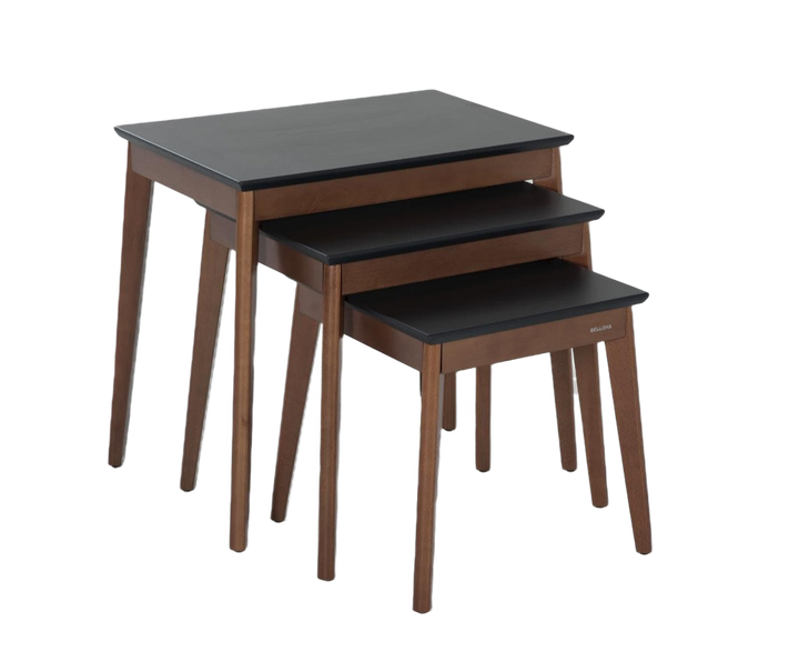 Functional Alegro nesting table for diverse living spaces.