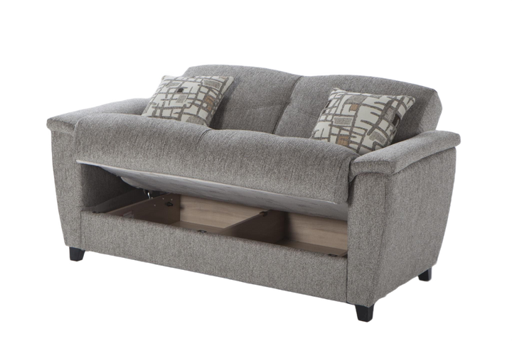 Contemporary loveseat with built-in storage by Bellona | Bellona