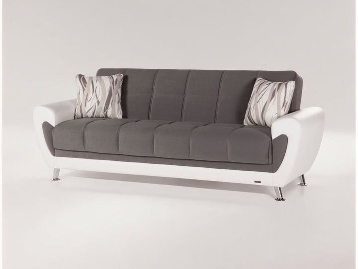 Fresh retro-inspired Duru Sofa with sleeper