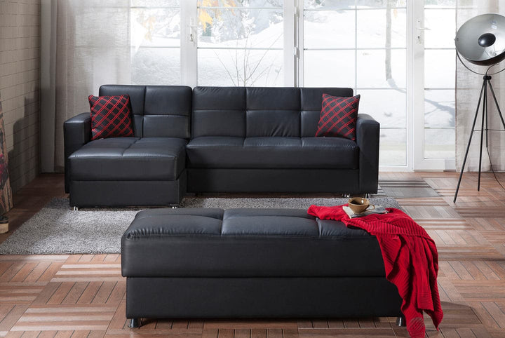 Royal Blue Performance Fabric Sectional from Elegant Living Room Set