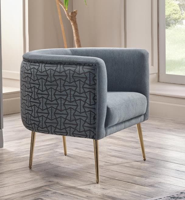 Bellona Cloak Grey Armchair Furniture - Modern Home Upgrade
