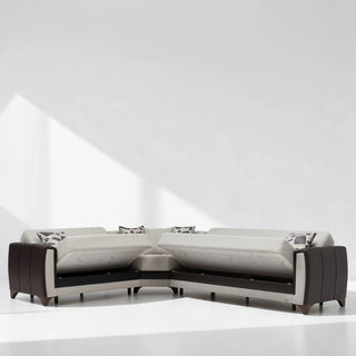 DUBLIN Sleeper Sectional (Cream) Bellona
