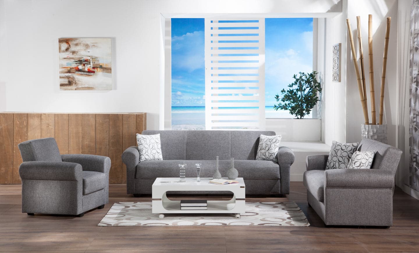 Sofa set and bed price sales