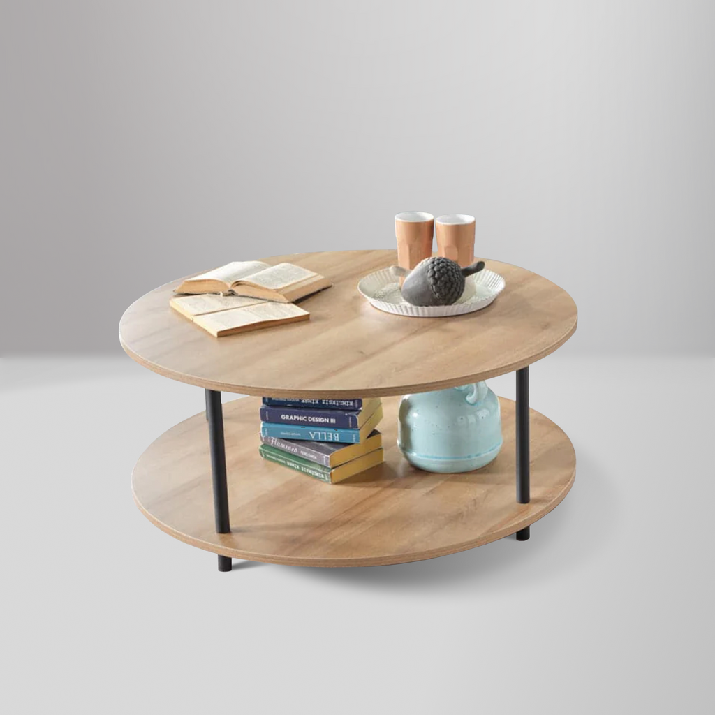 Elton Coffee Table – Boho Two-Tier Design | Bellona USA