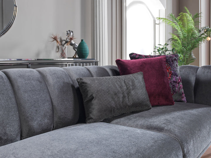 Elegant Design of Gravita Accent Chair in Living Room Set