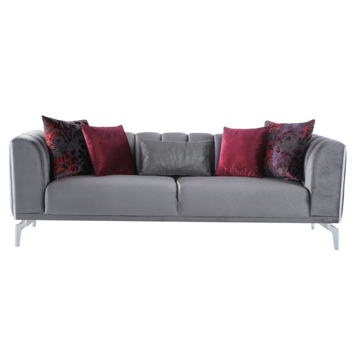 Contemporary Gravita Sofa and Loveseat Set for Elegant Interiors