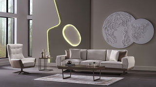 RAVELLY Living Room Set (Beatto White)