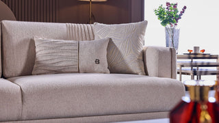 MARIETTA Living Room Set (Linka Beige)