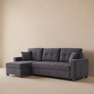 MOCCA L Shape Sectional (Dupont Anthracite) Bellona