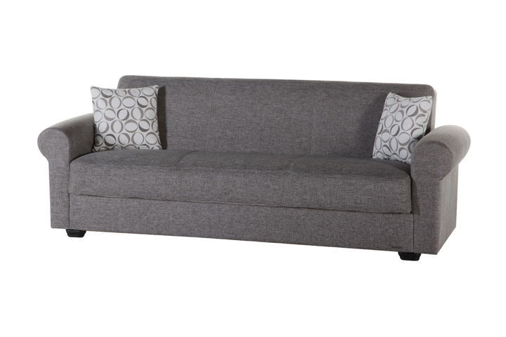 Elita Living Room Set in Gray: Modern Style with Classic Comfort