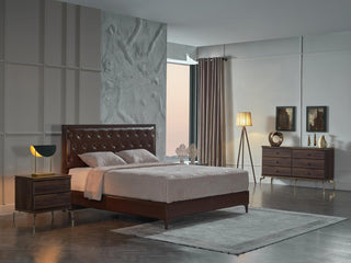Full view of the Montego Bedroom Set showcasing its modern and elegant design.