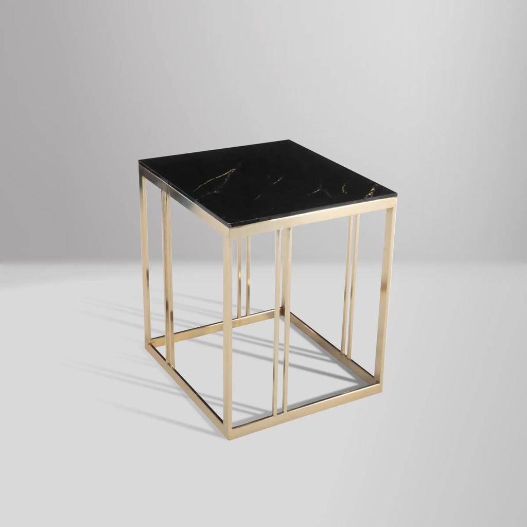 Montego Side Table – Modern Wood & Metal Design | Bellona USA