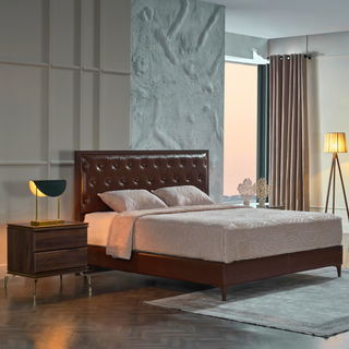 Conjunto de quarto Mirante Luxe Cream com arrumação – Tamanhos Queen e King