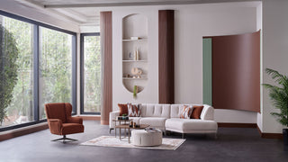 Sofá-cama seccional Atlanta, 4 peças