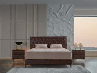 Conjunto de quarto Mirante Luxe Cream com arrumação – Tamanhos Queen e King